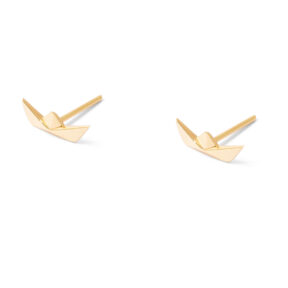 Boat gold earrings G