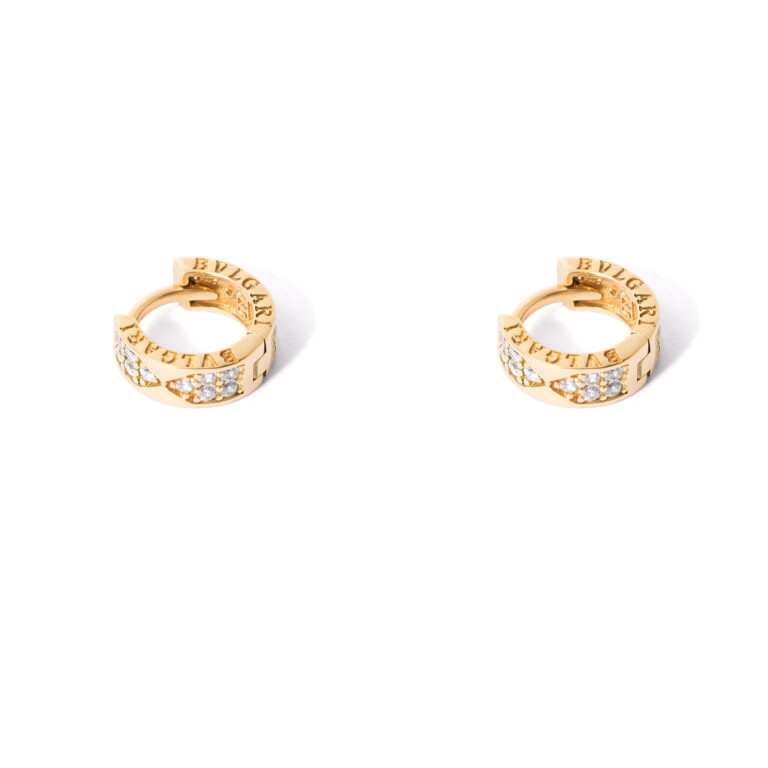 Bulgari gold earrings g
