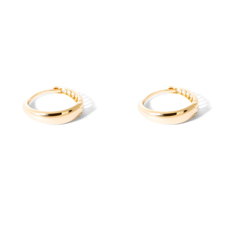 Padmira gold hoop earrings g