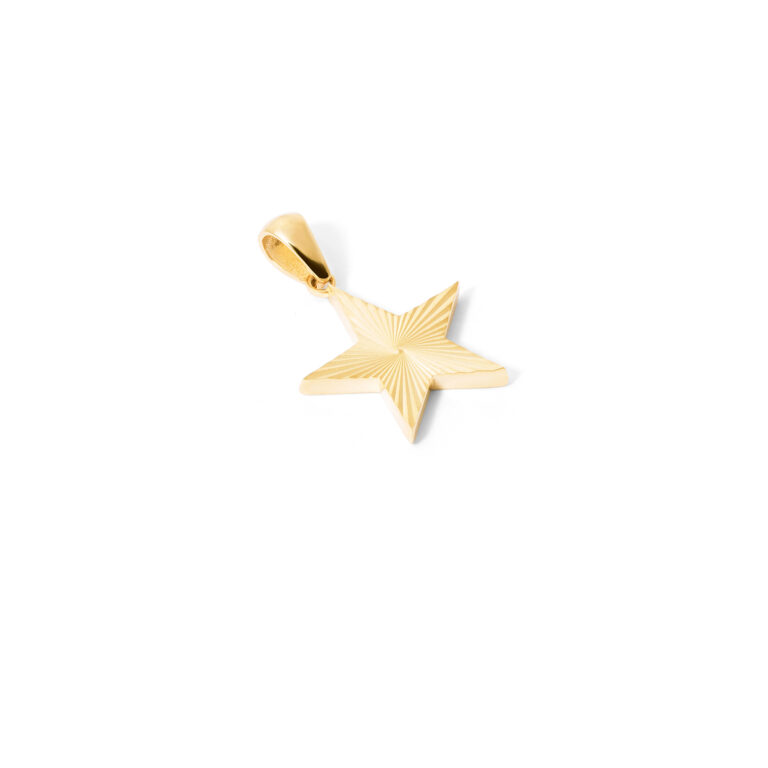 Star gold pendant g