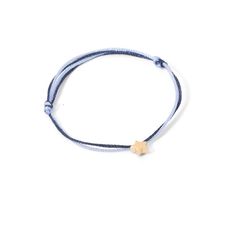 Star woven gold bracelet g