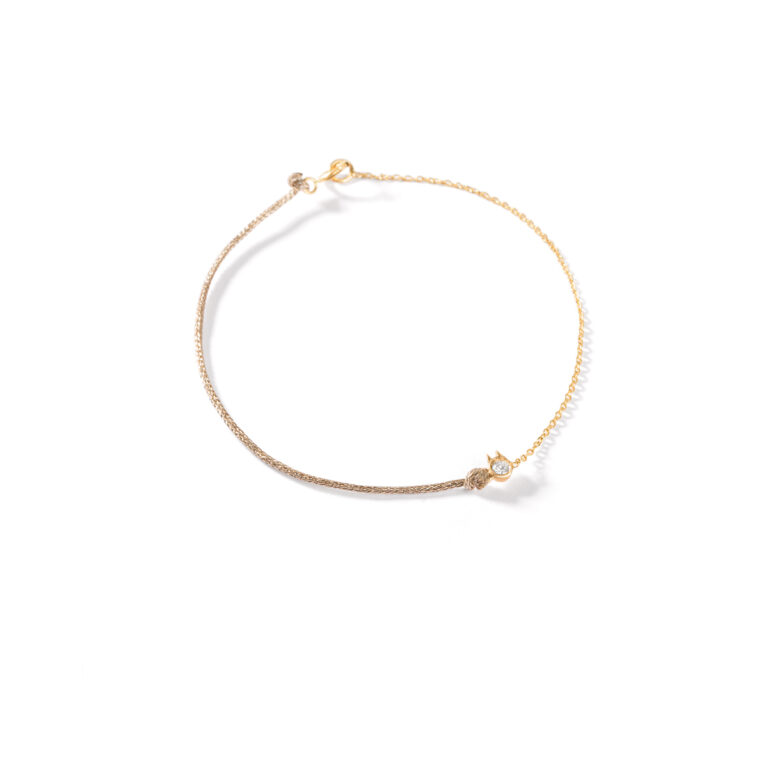 Mahisa Pishi gold chain bracelet g