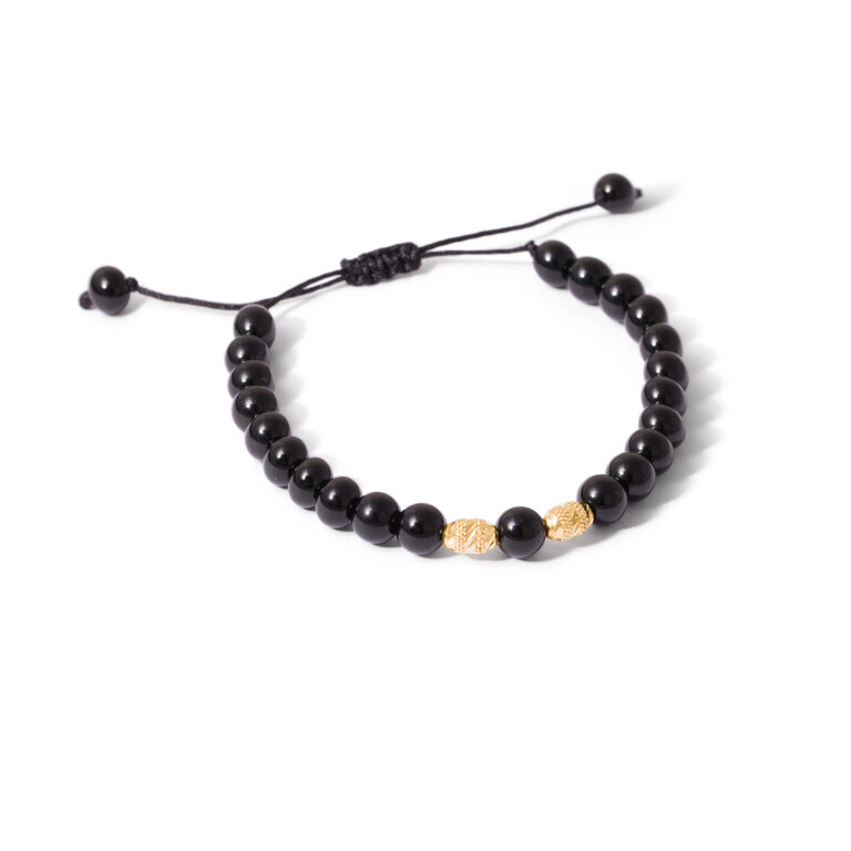 Avadis oval stone gold bracelet g