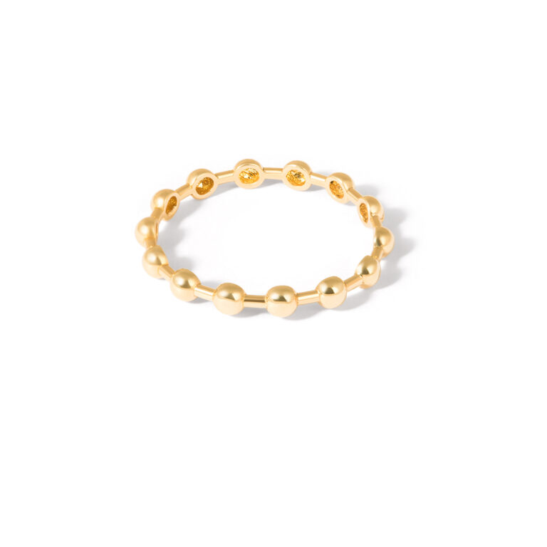 Ball gold ring g