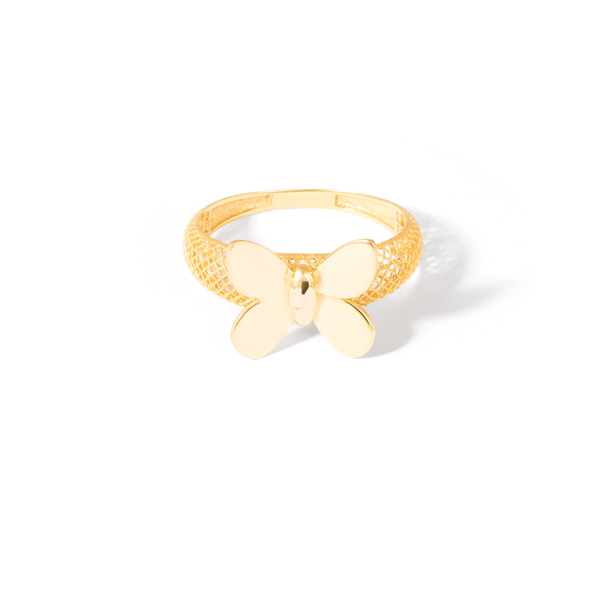 Butterfly gold ring g