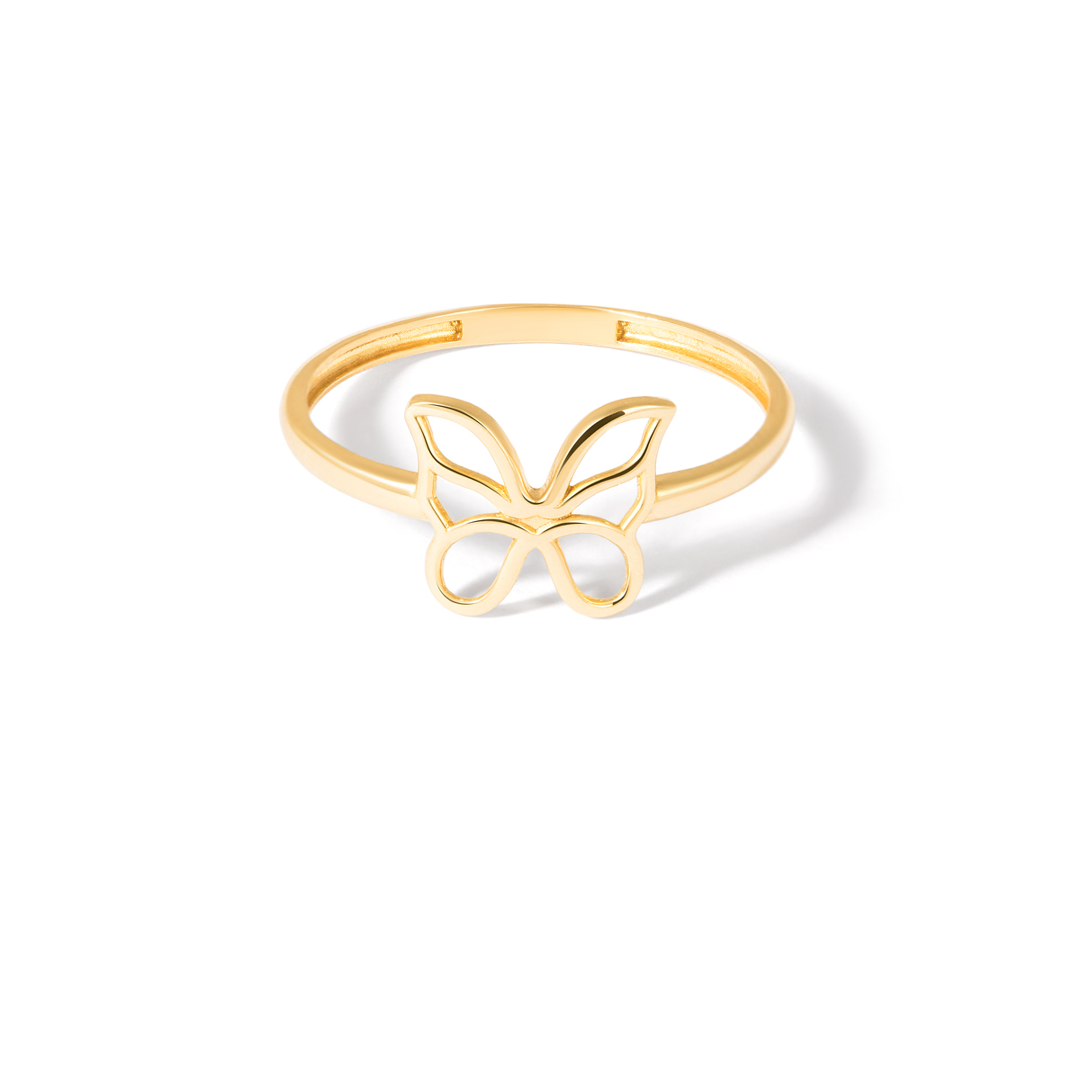 Butterfly gold ring g