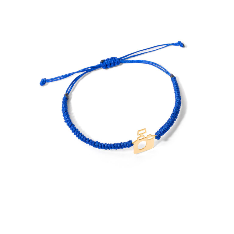 Camera gold bracelet g