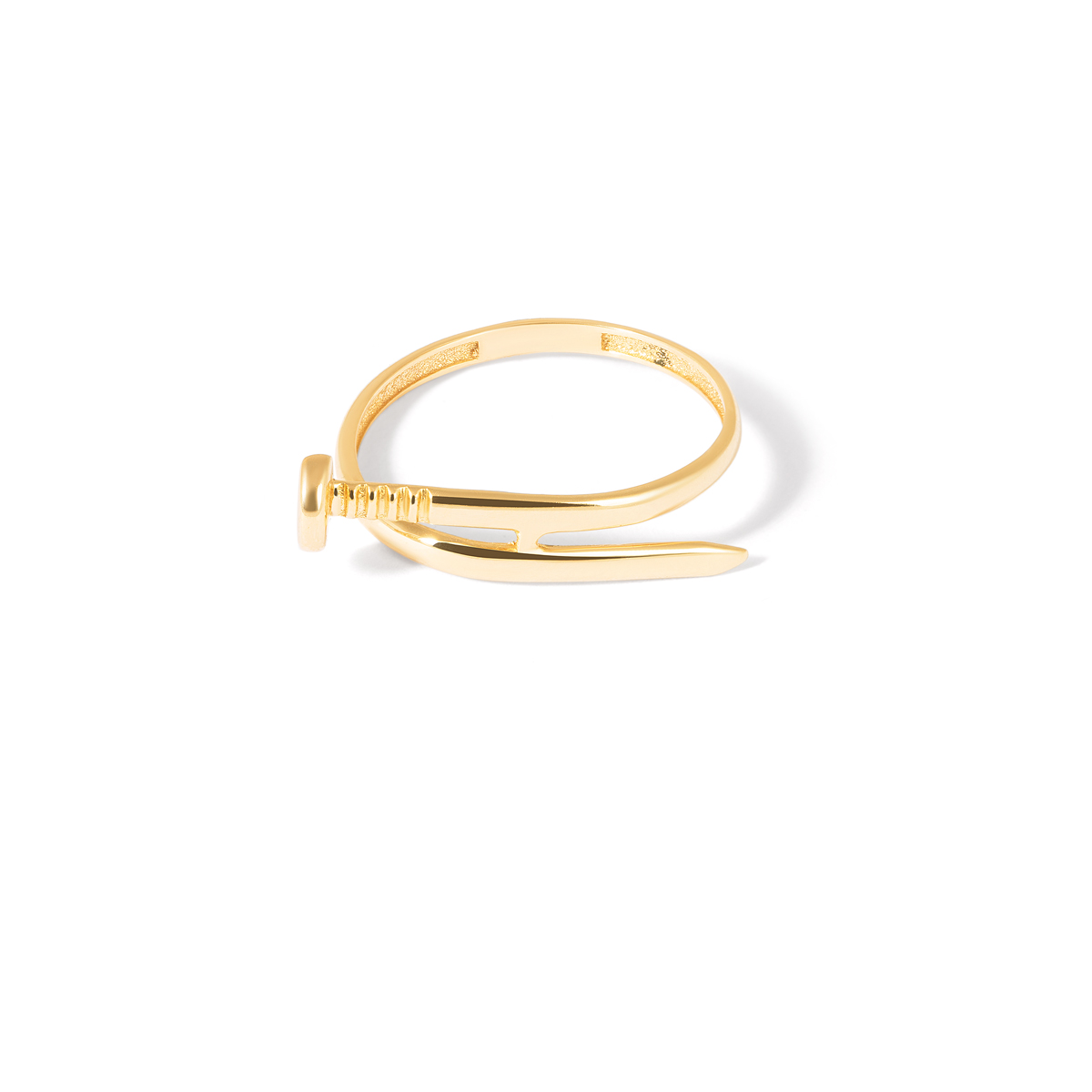 Cartier studded gold ring g