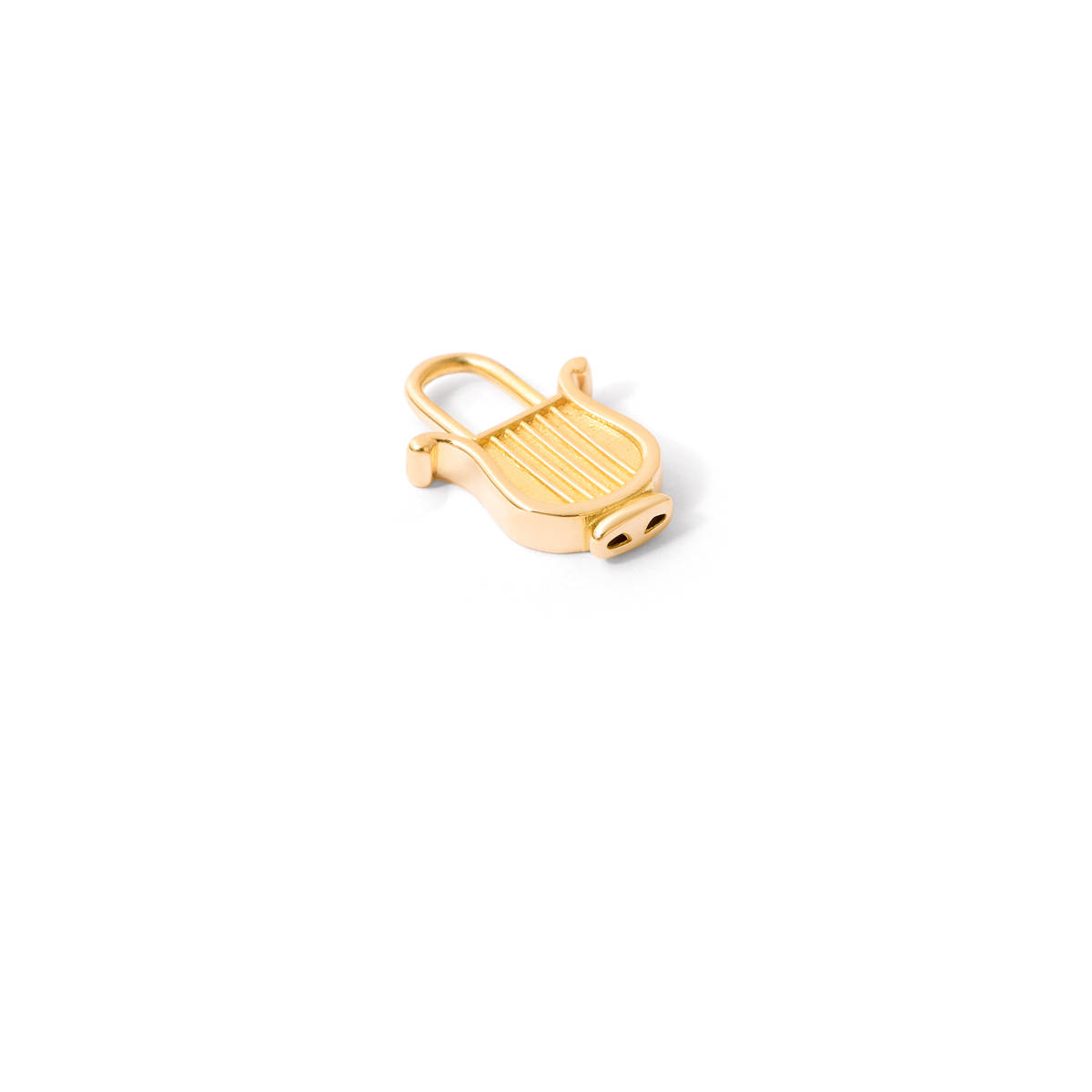 Gold pendant lock g