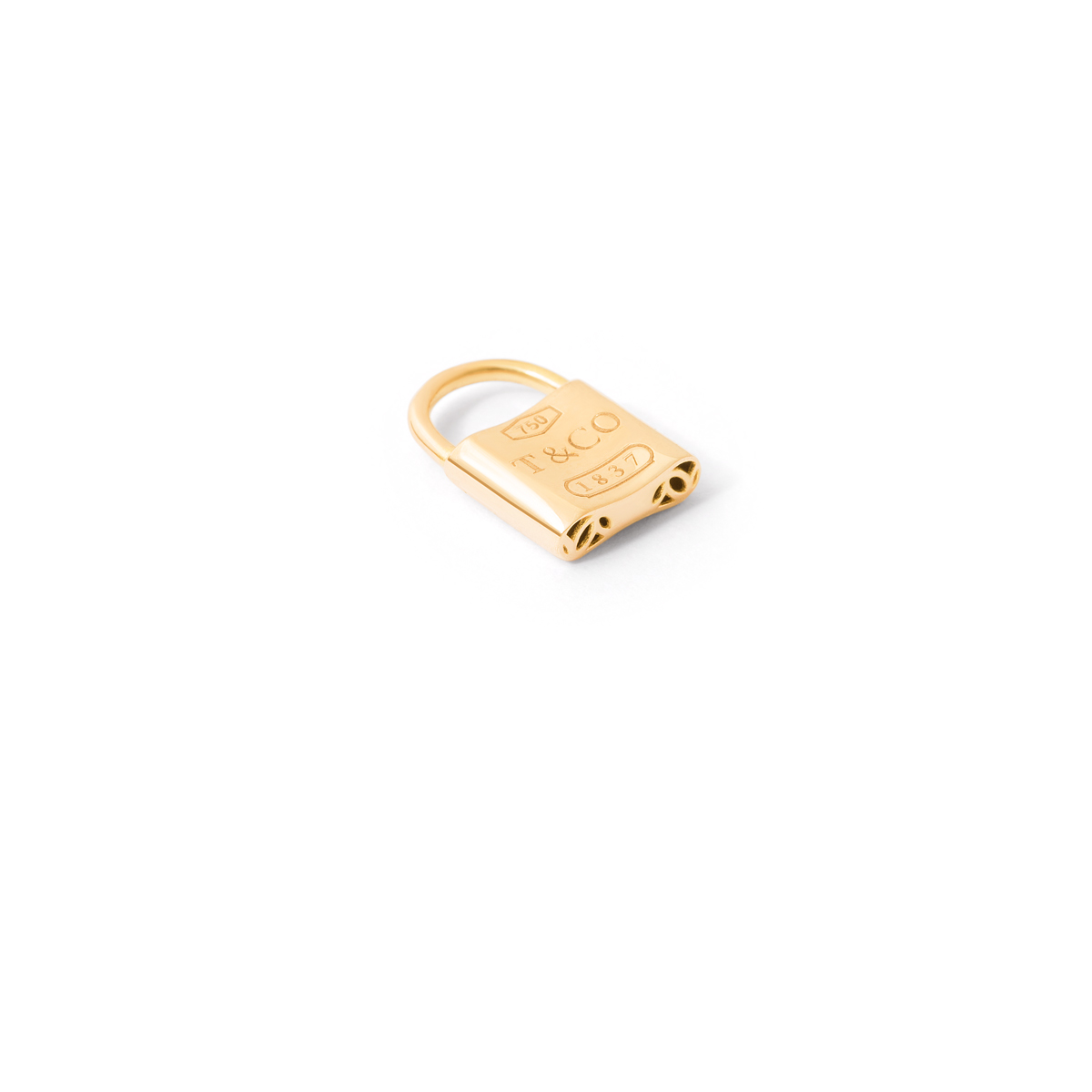 Gold pendant lock g