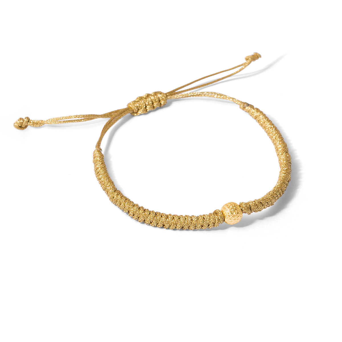 Liu circle woven gold bracelet g