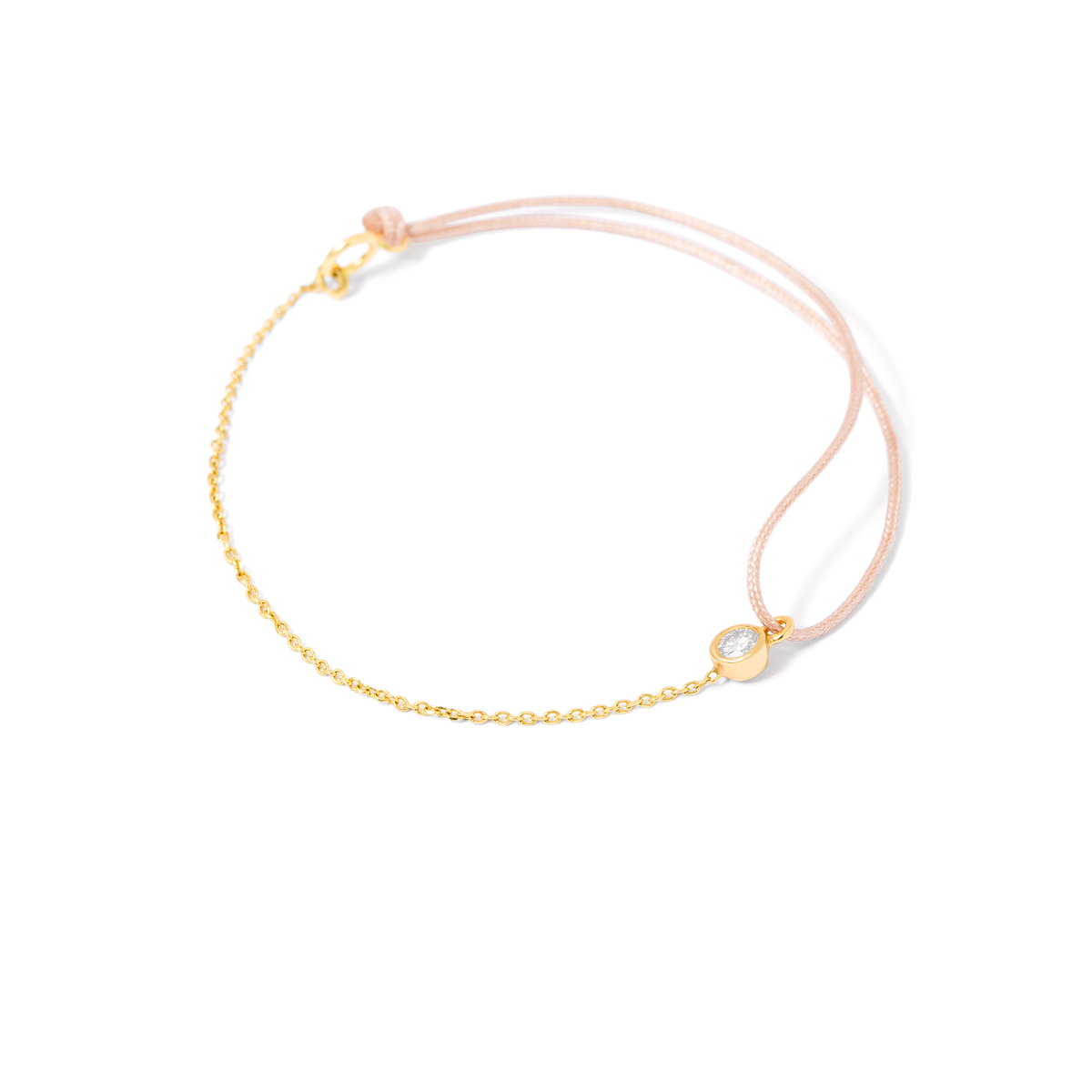 Mahisa Tak Luna gold chain bracelet g