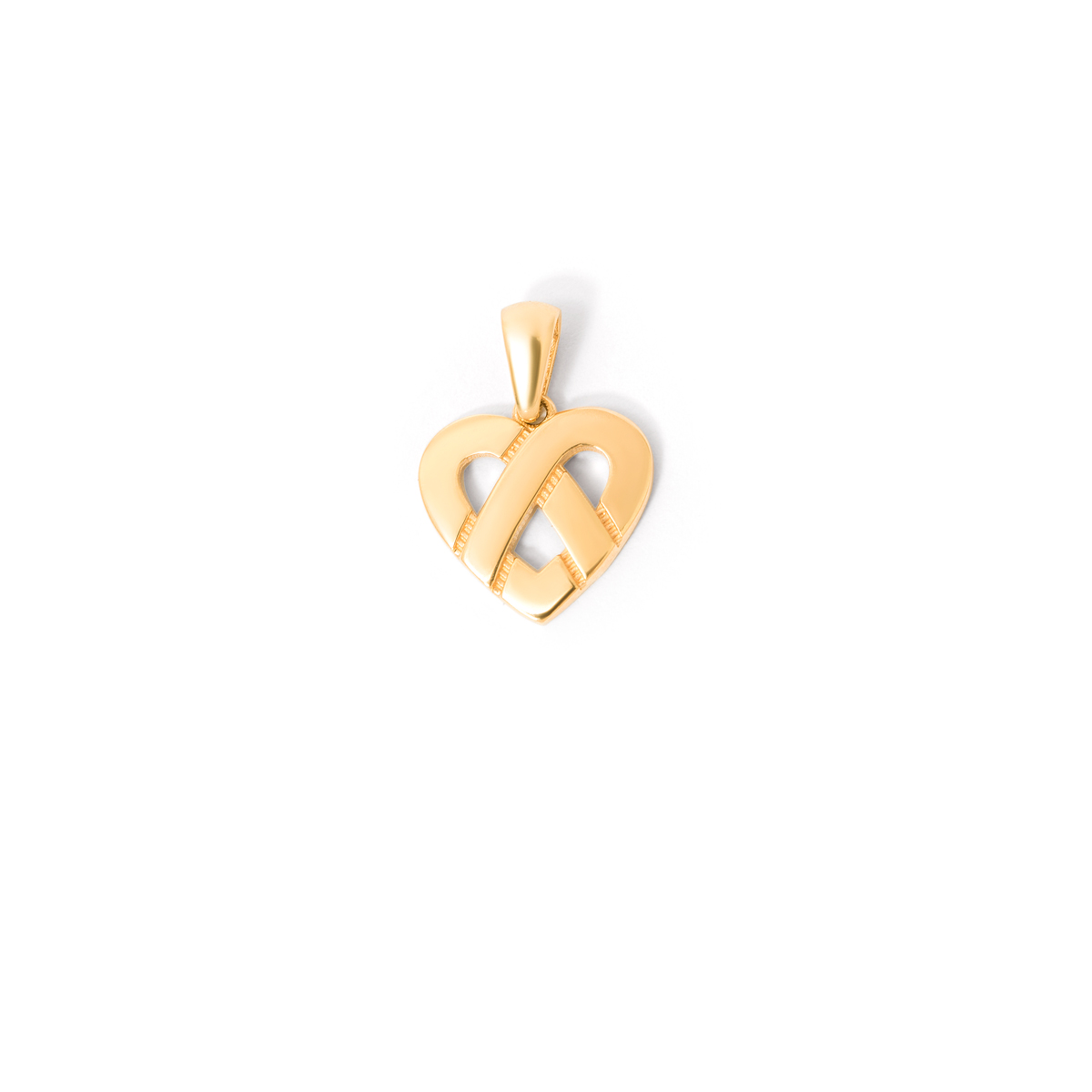 Raika heart gold pendant g