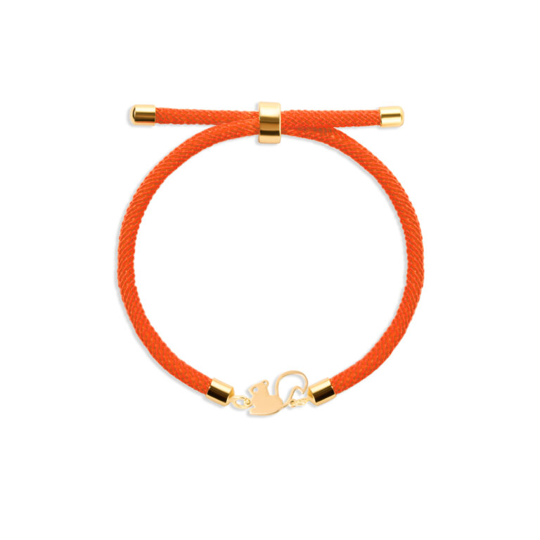 دستبند طلا بافت سنجاب - تصویر 3