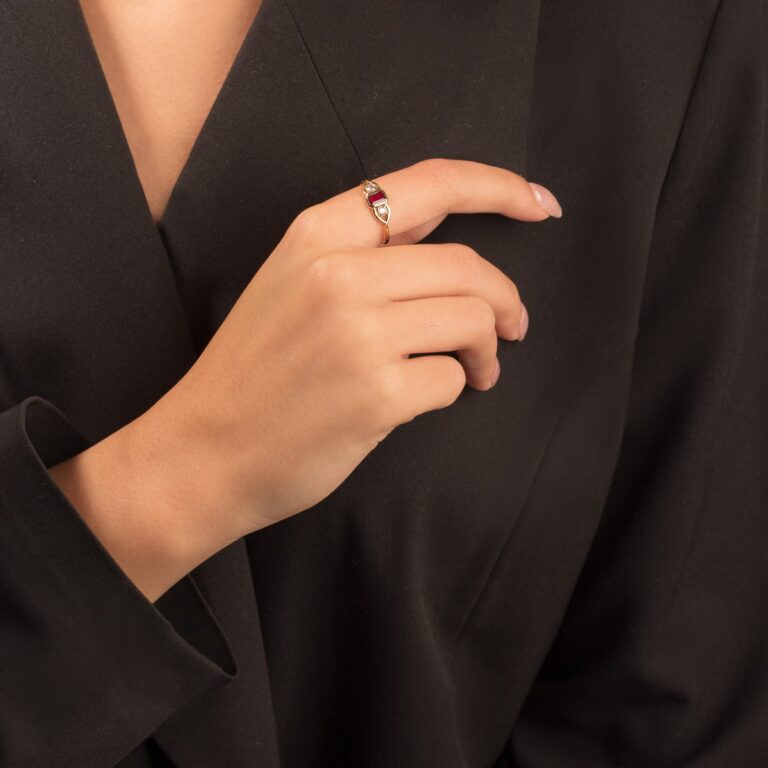 انگشتر طلا آرمینا - تصویر 2