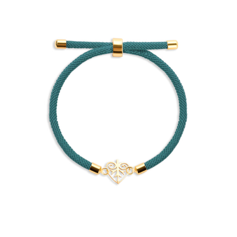 دستبند طلا بافت پیک - تصویر 3