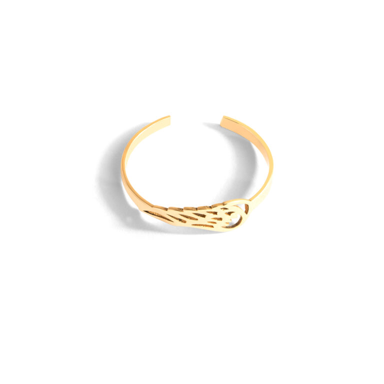Angel wings gold ring G
