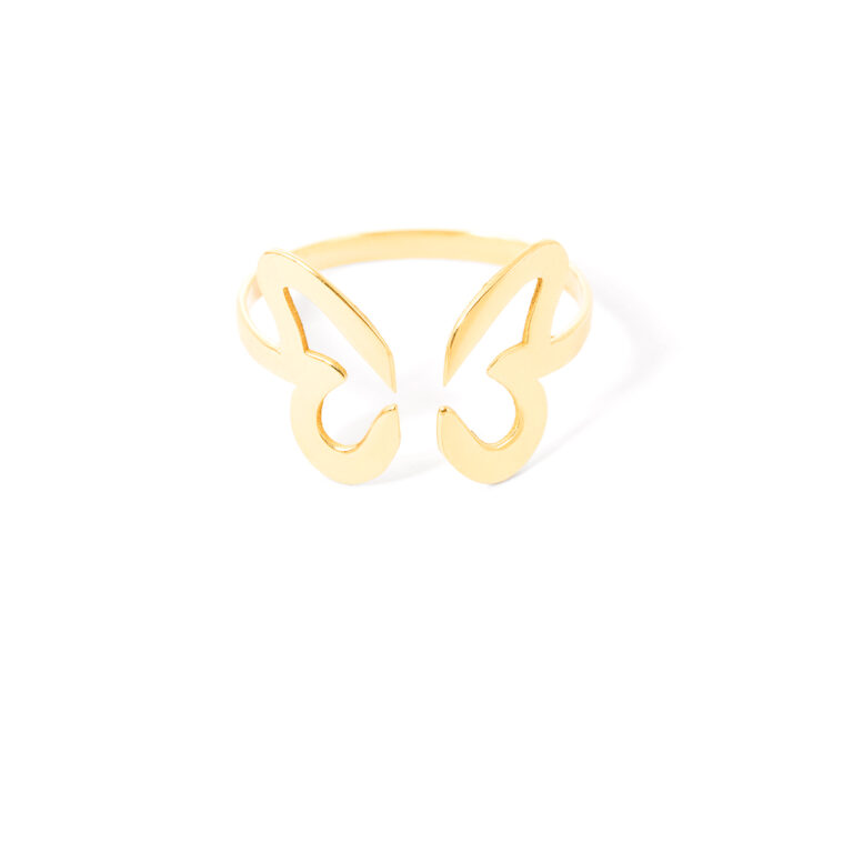 Butterfly gold ring g