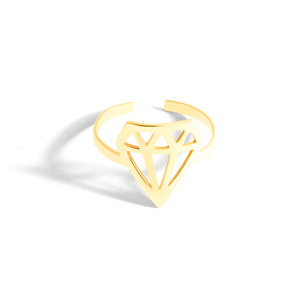 Gold diamond ring g