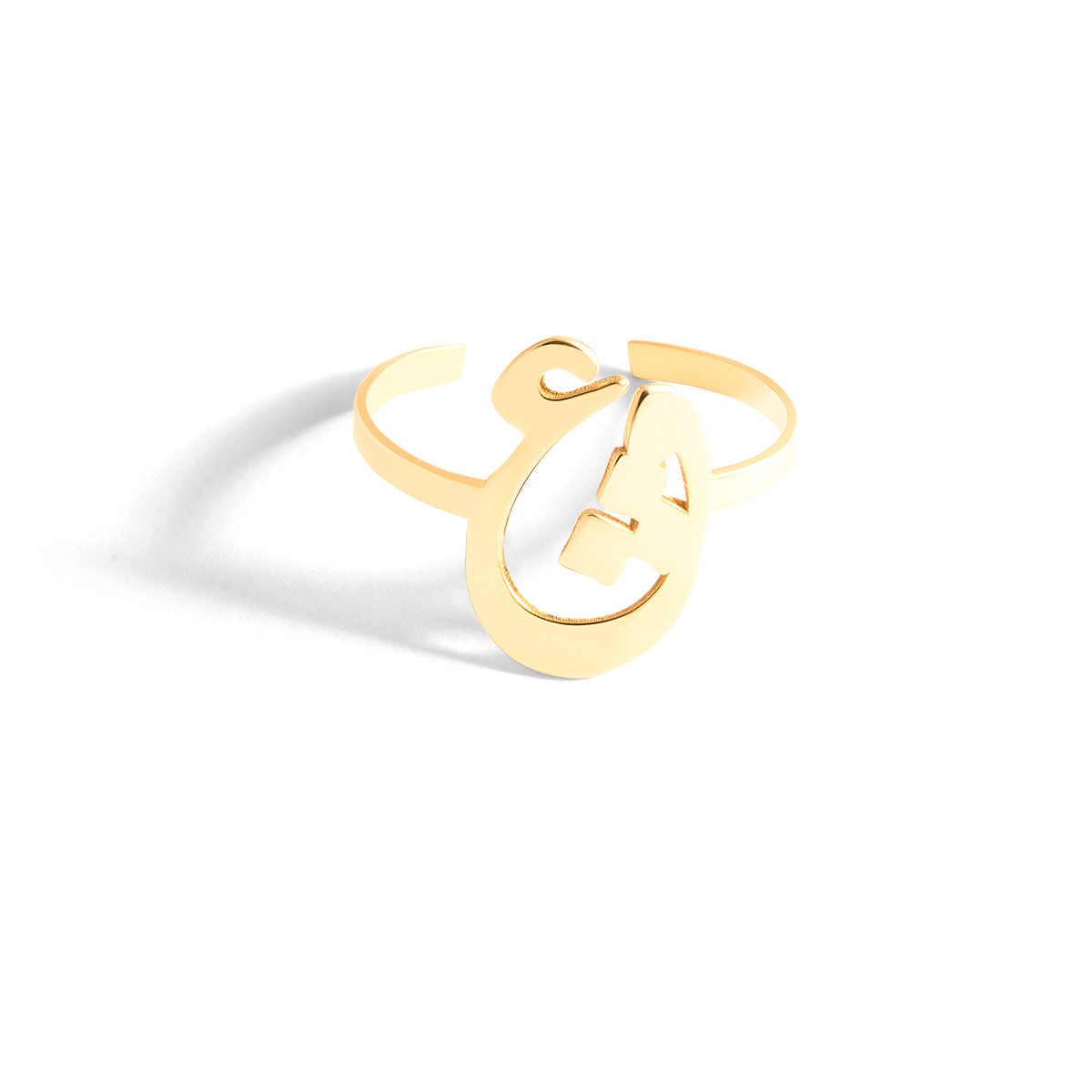 Gold ring of love g