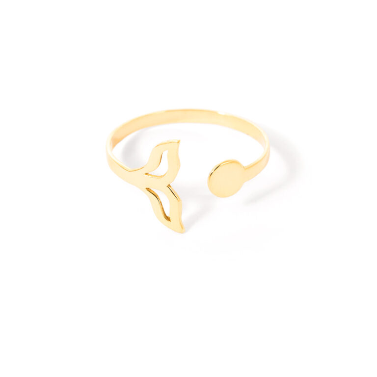 Gold tail ring g
