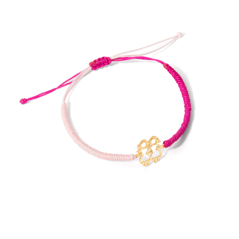 Lady woven gold bracelet g