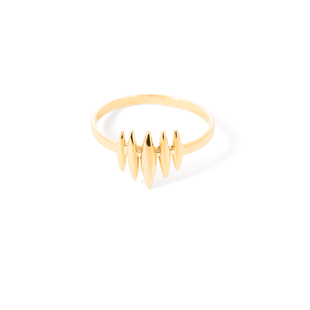 Line gold ring g