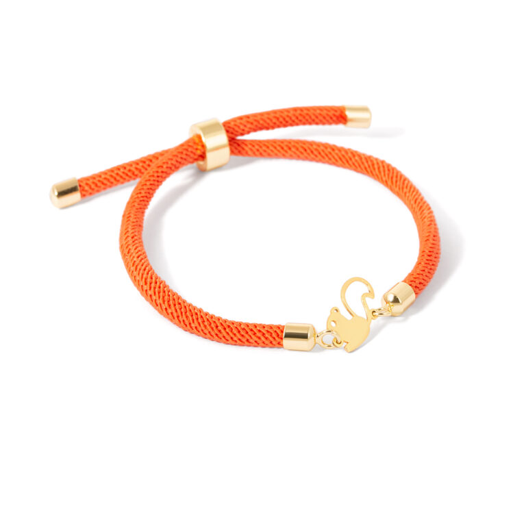 Squirrel woven gold bracelet G