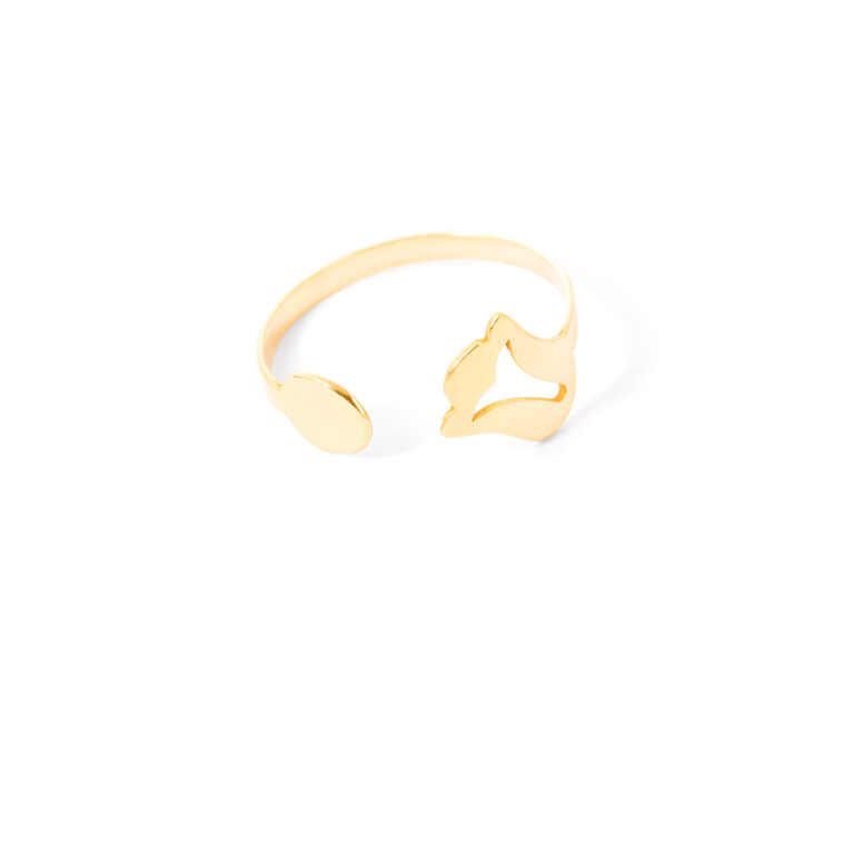 Tulip gold ring g