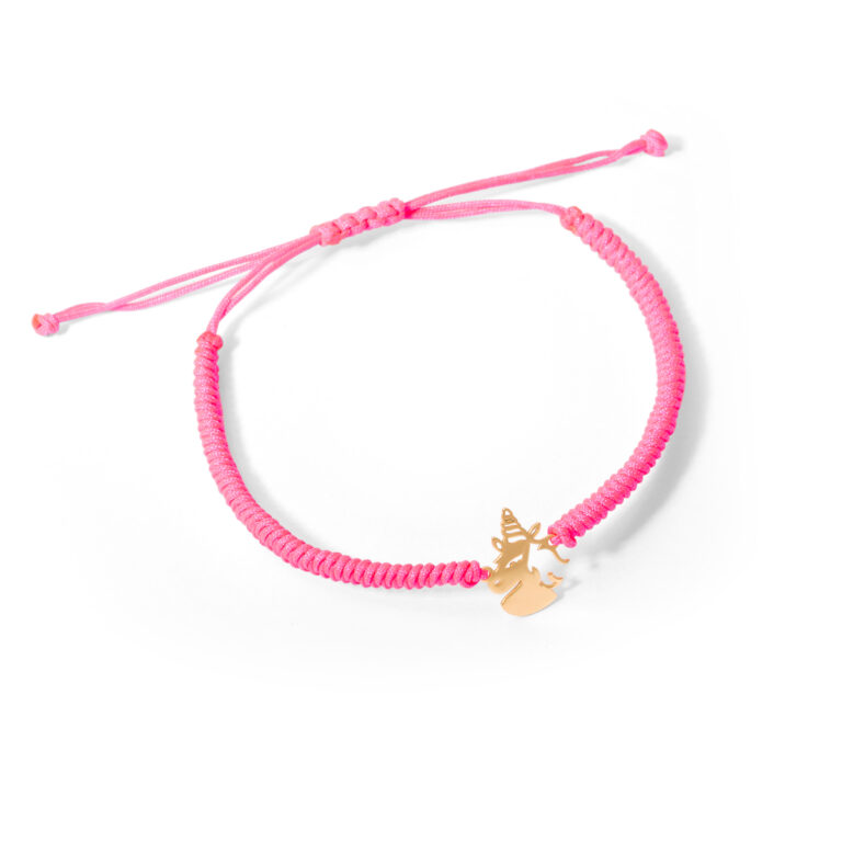 Unicorn woven gold bracelet g