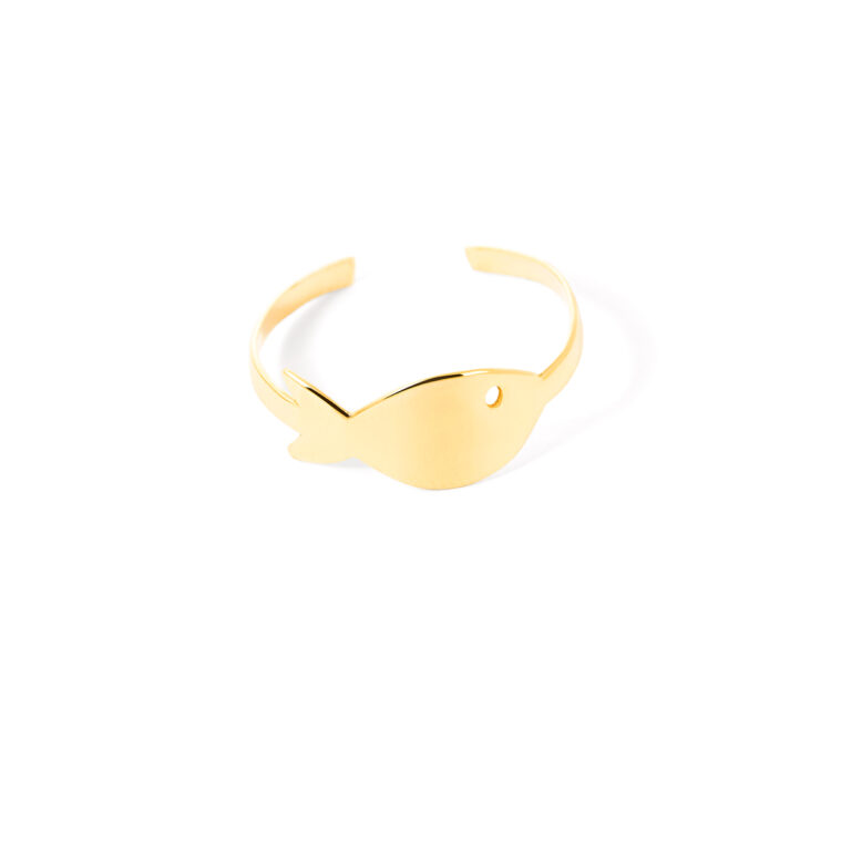 gold fish ring G