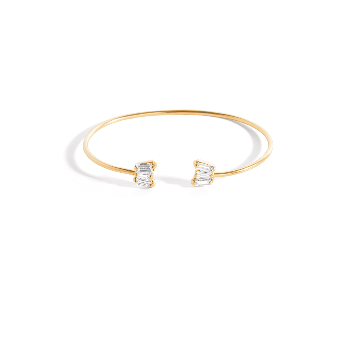 Baguette gold bracelet g