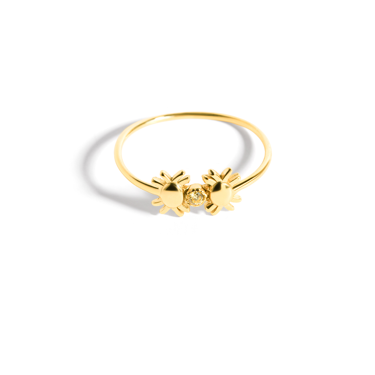 Crab gold ring g