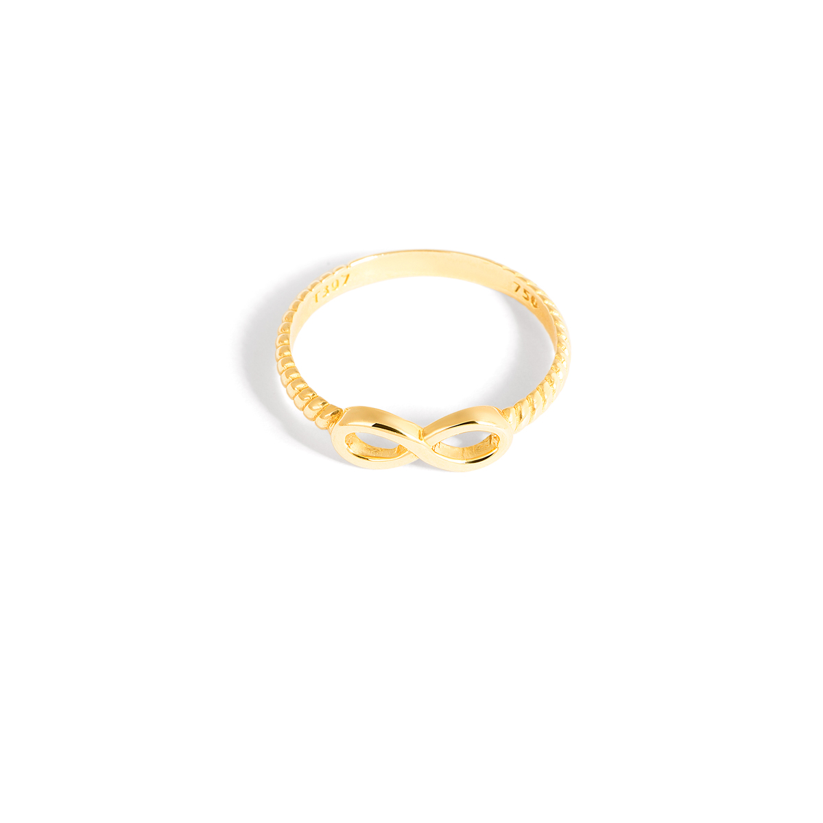 Infinity gold ring g