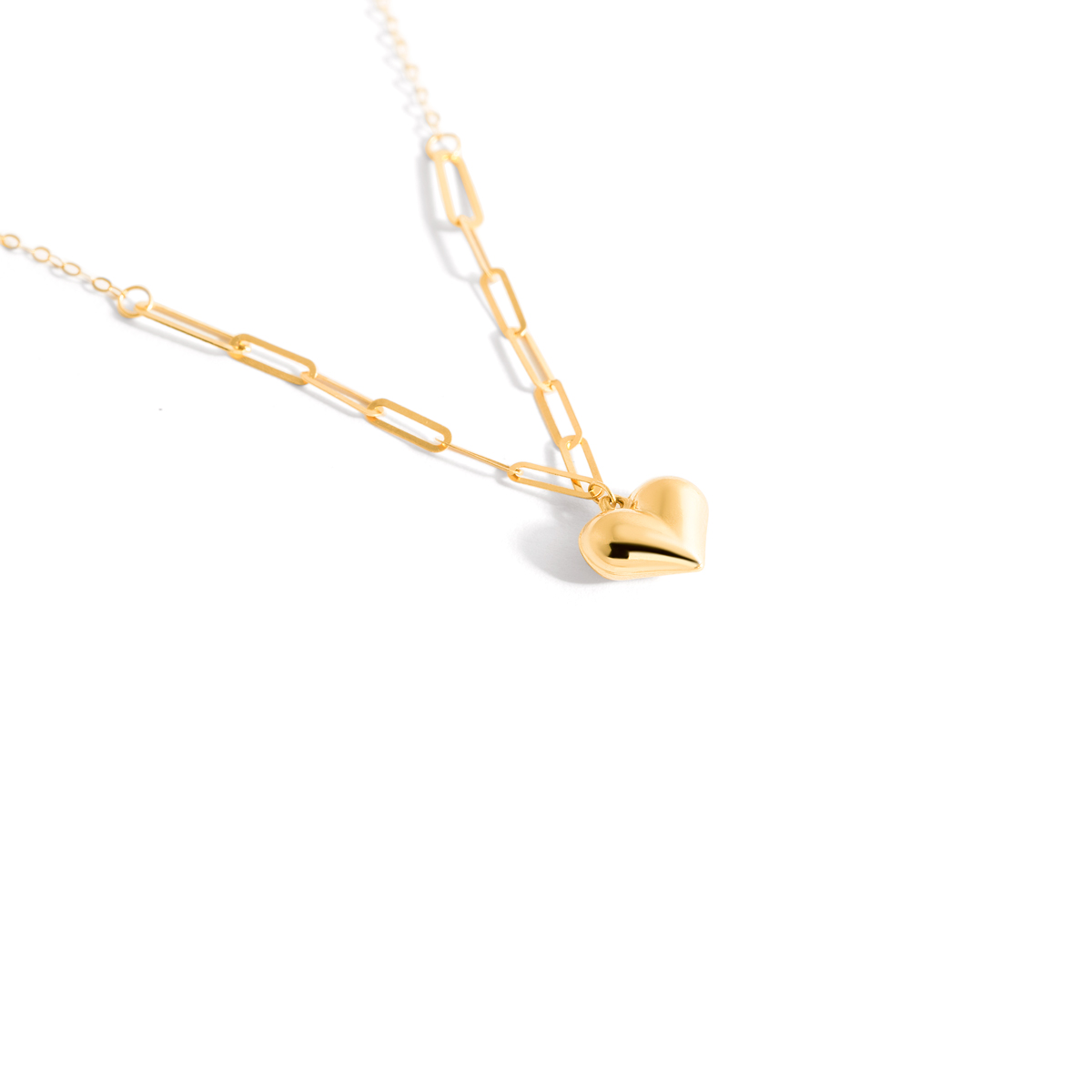 Kadena heart gold necklace g