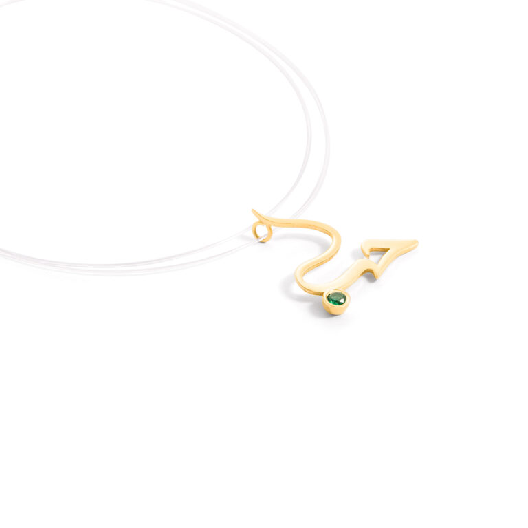 Love gold necklace g