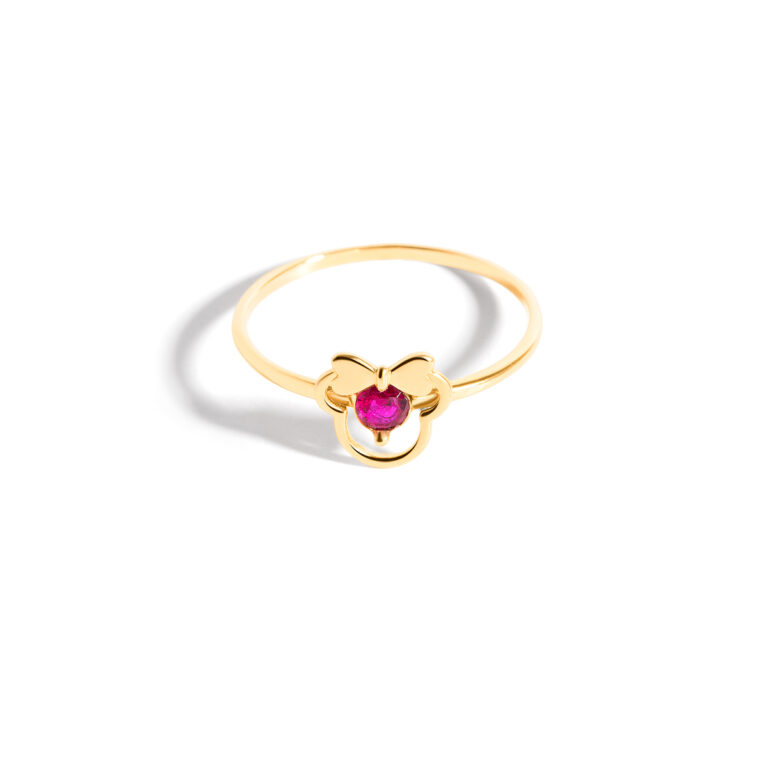 Minnie Mouse gold ring g