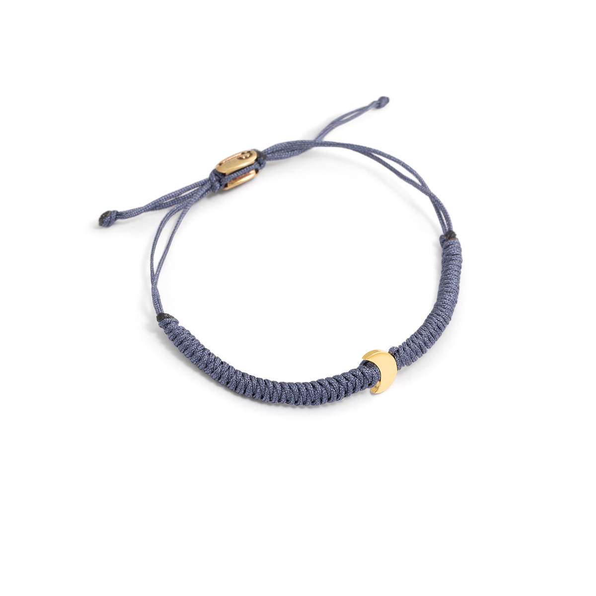 Moon woven gold bracelet g