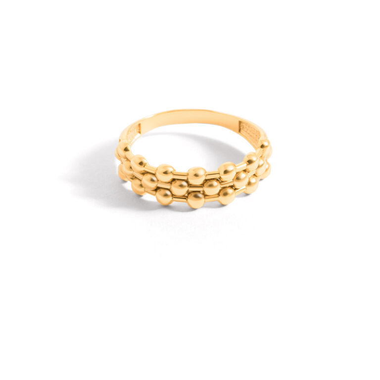 Orb gold ring g