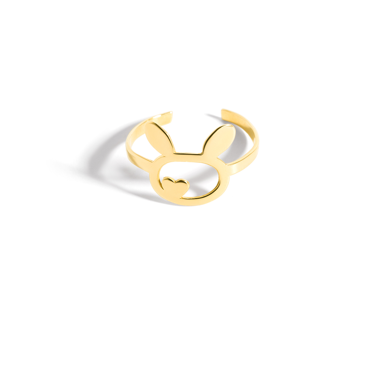 Rabbit gold ring g