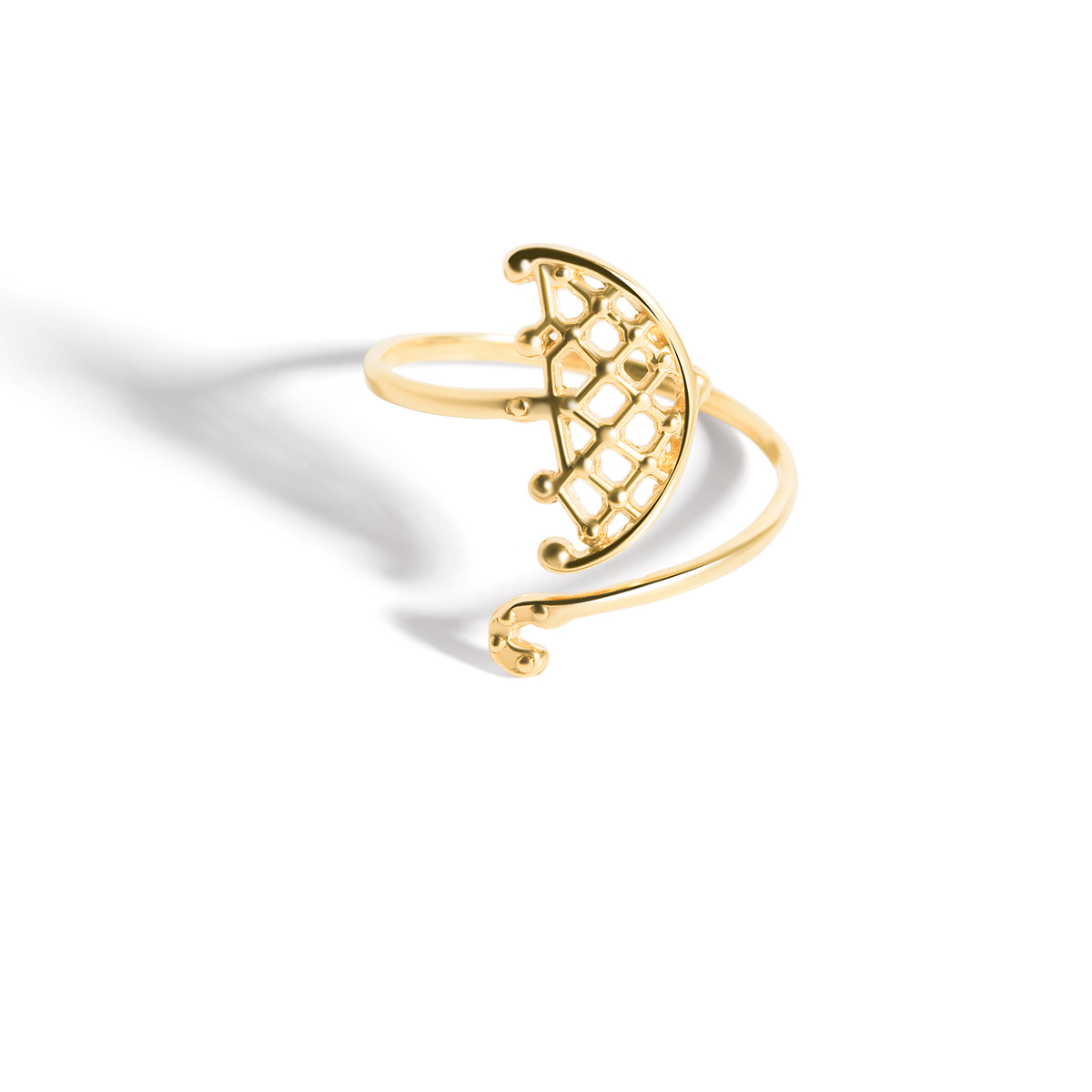Umbrella gold ring g