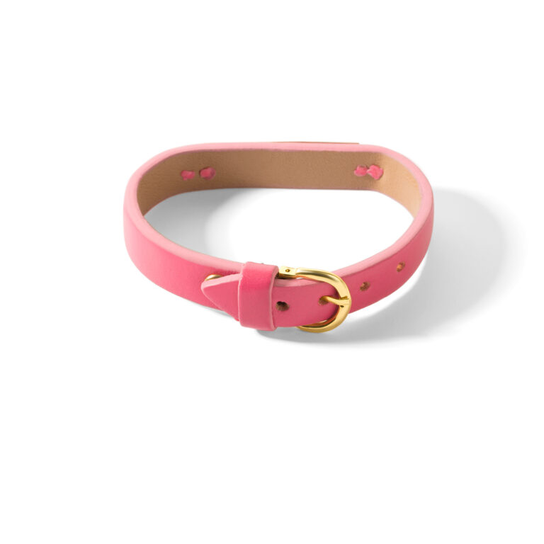 دستبند طلا چرمی پلیت قلب - تصویر 3