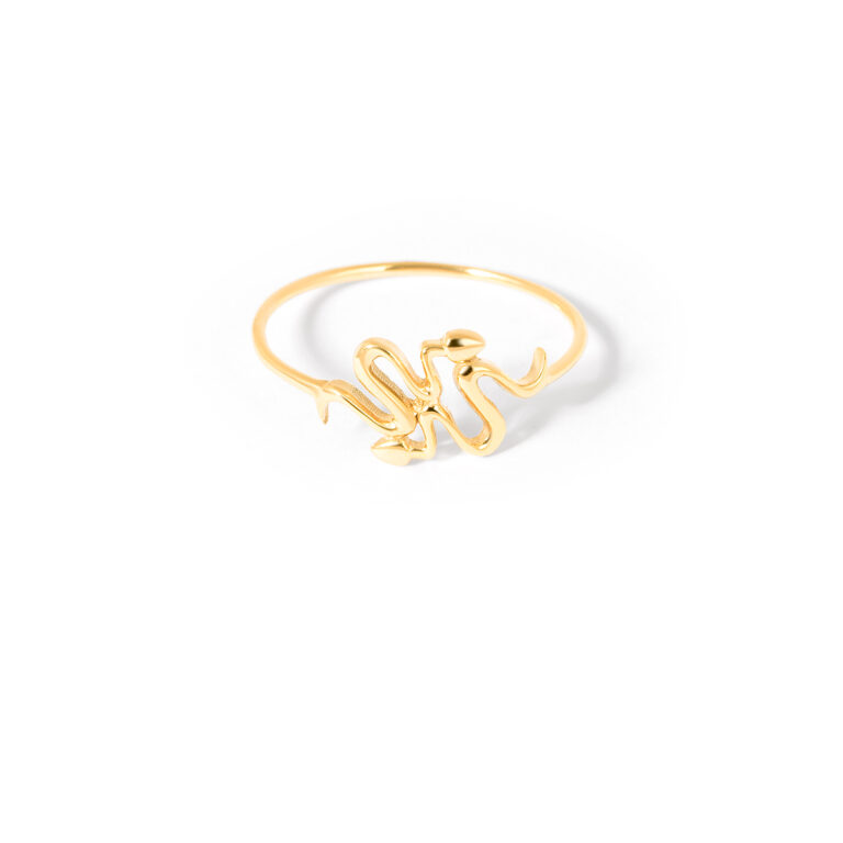 snake gold ring g