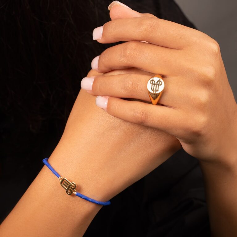 دستبند طلا سنگی پرسته گالری طلا پرسته