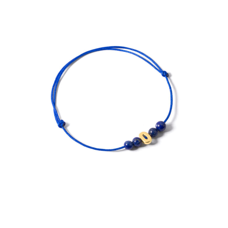 Gold bracelet number zeroG