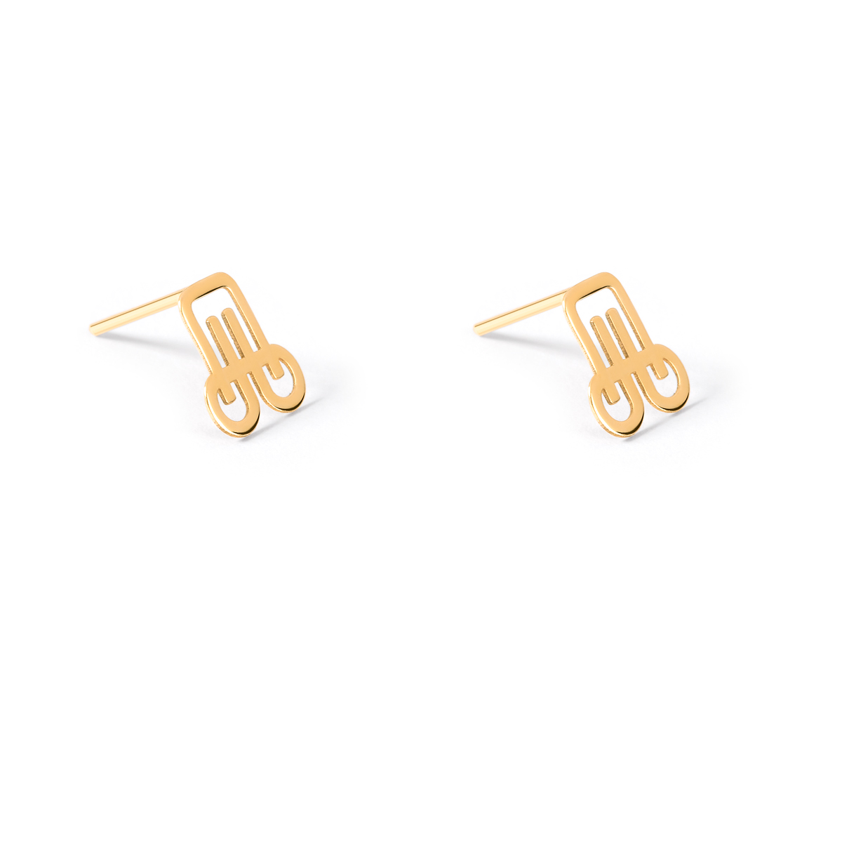 Gold earrings parastehG