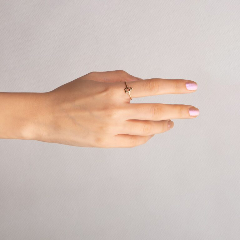 انگشتر طلا تاج گالری طلا پرسته