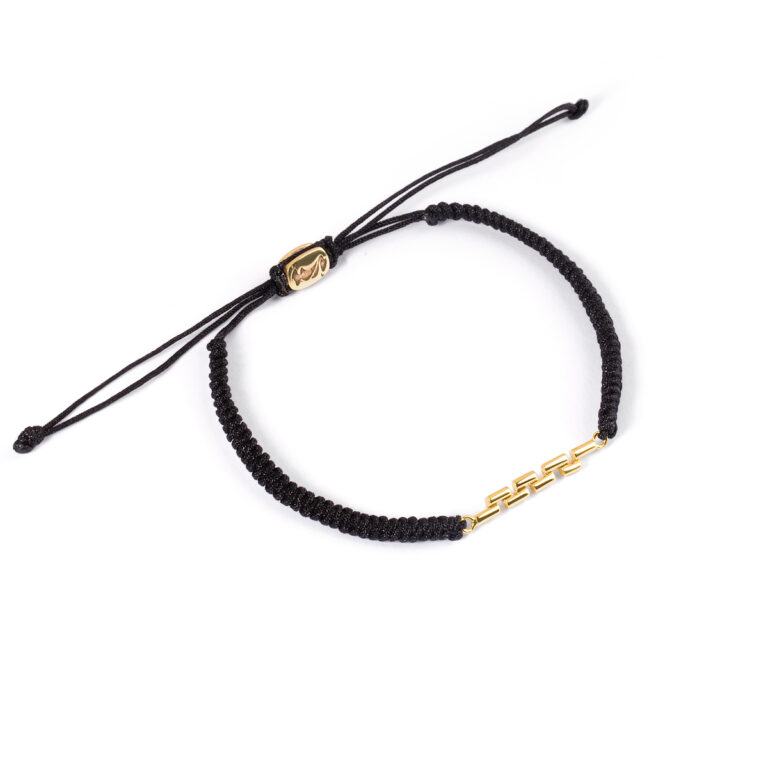 دستبند طلا بافت خط چین گالری طلا پرسته