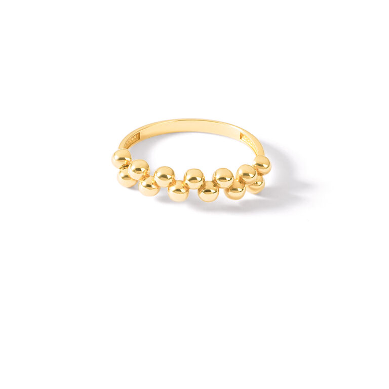 انگشتر طلا گوی گالری طلا پرسته