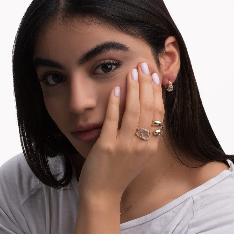 انگشتر طلا کاملیا گالری طلا پرسته